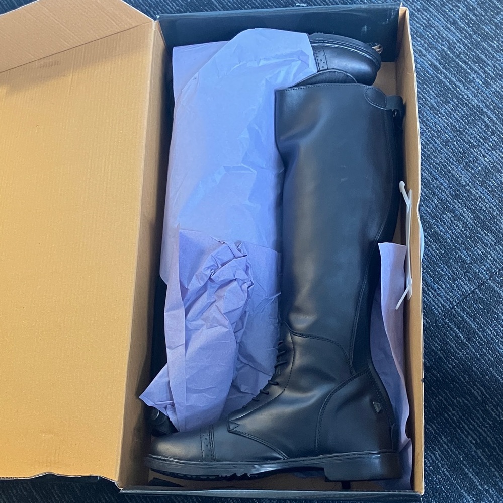 Black Heeled Boots for Women